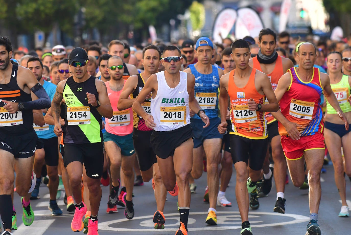 La media maratón y la legua de Valladolid, en imágenes (I)