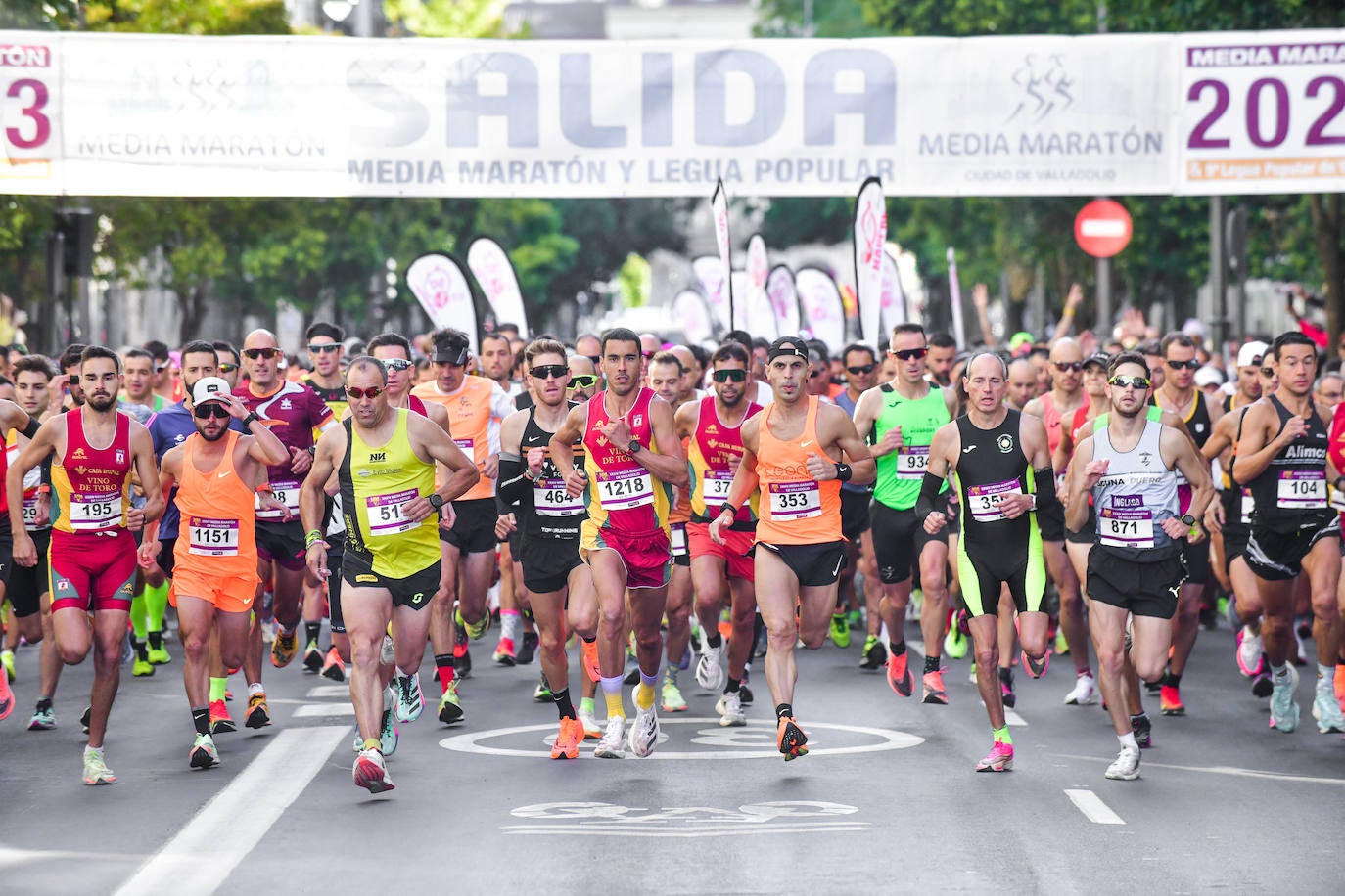 La media maratón y la legua de Valladolid, en imágenes (I)