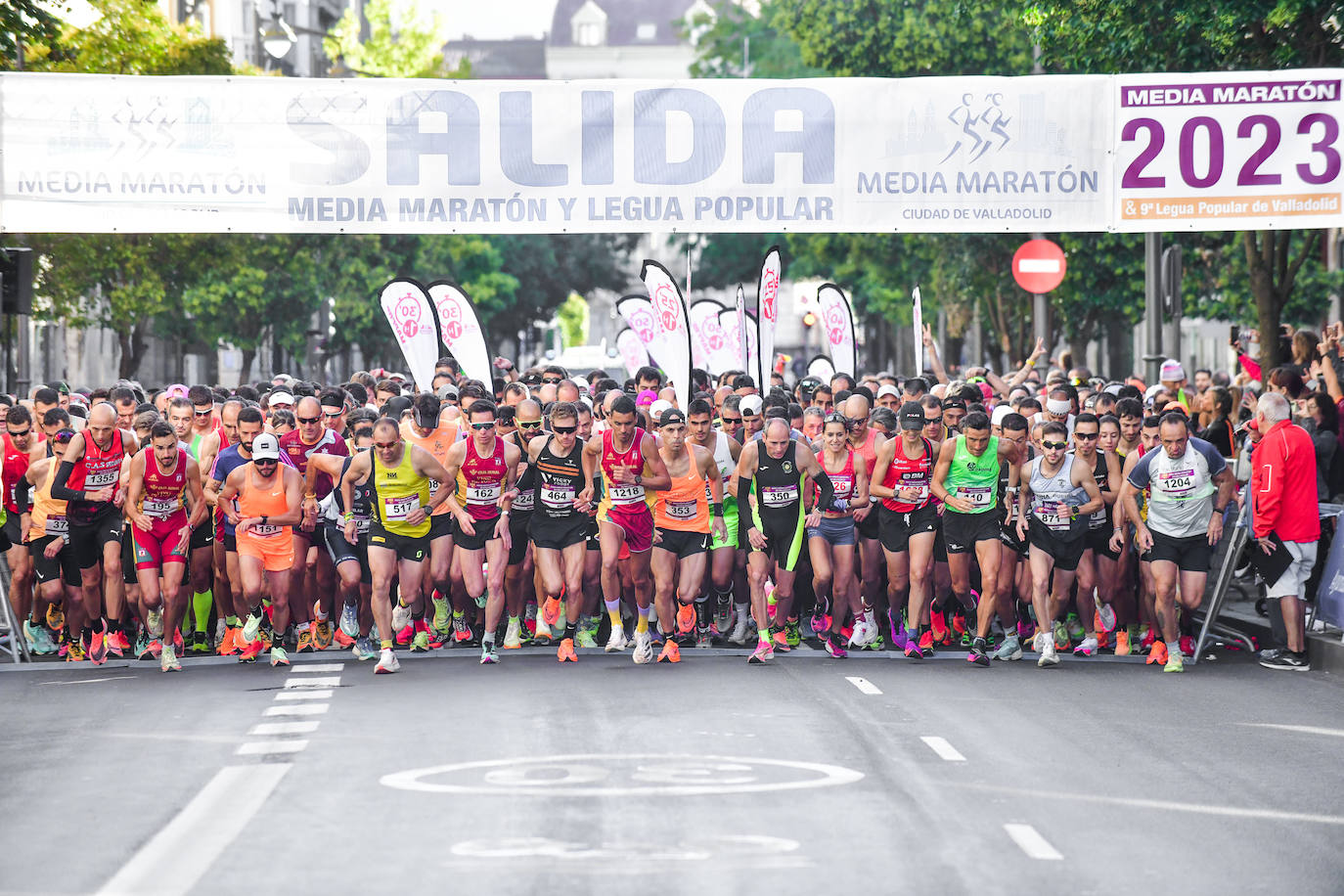 La media maratón y la legua de Valladolid, en imágenes (I)