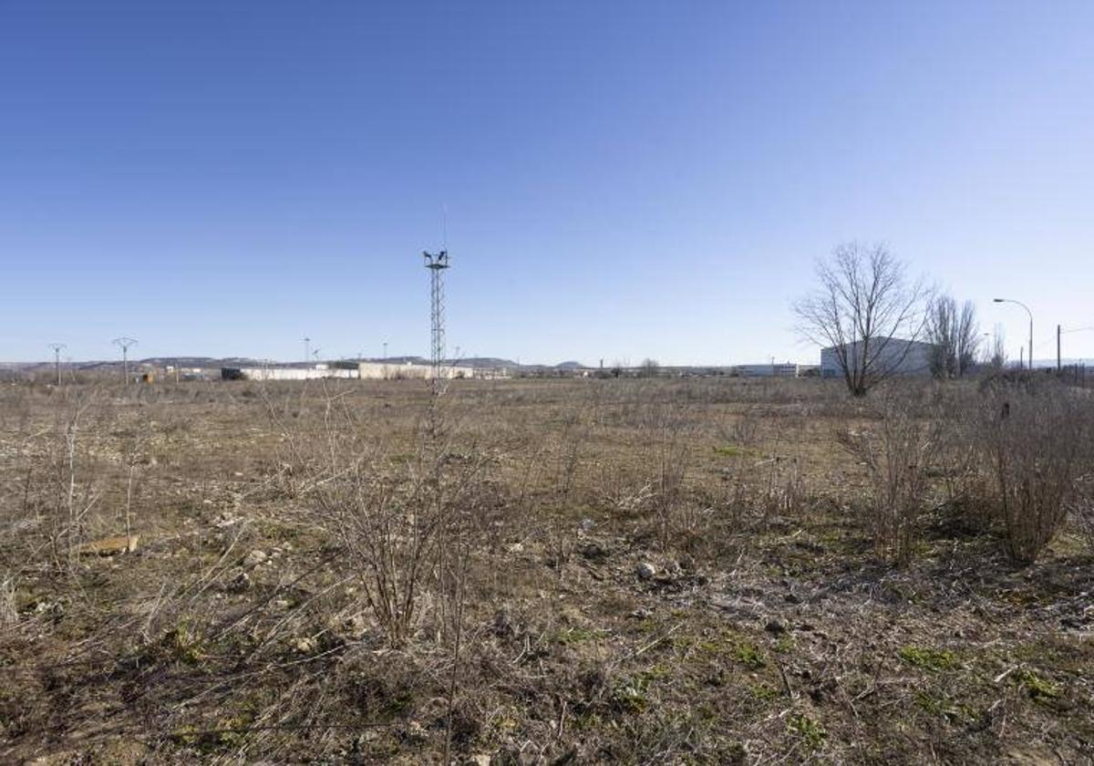 Imagen de archivo de los terrenos donde se ubicará la factoría de Switch Mobility en Valladolid.