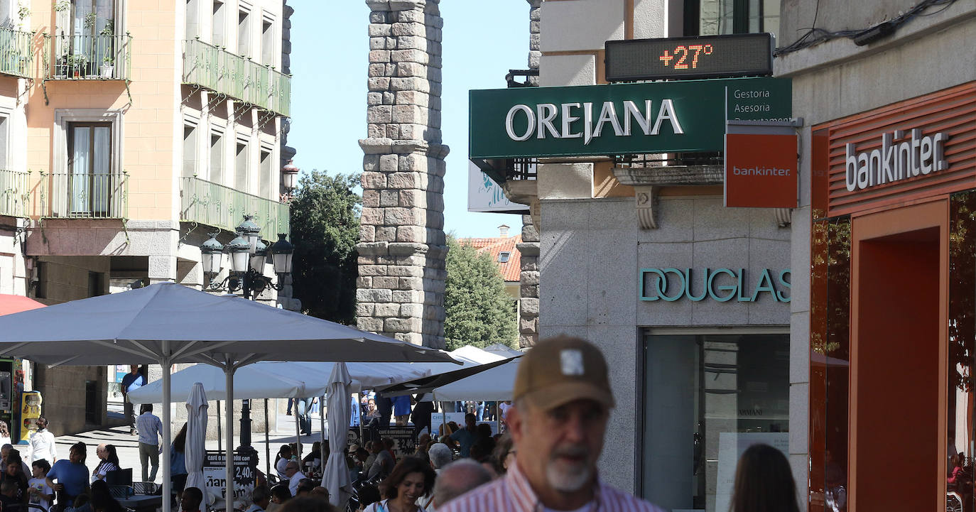 El veranillo de San Miguel en Segovia