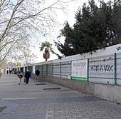 Cortado dos meses un tramo del paseo del Cauce junto a la antigua Lauki