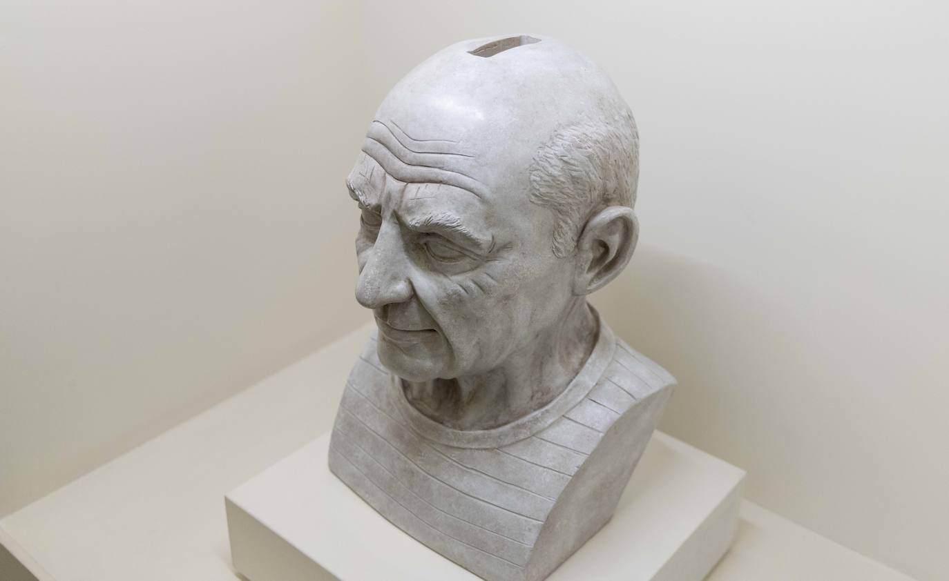 Rogelio López Cuenca muestra su visión de Picasso en el Museo Nacional de Escultura