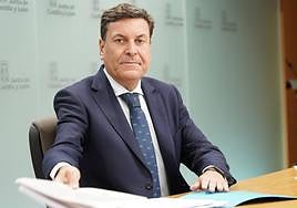 Carlos Fernández Carriedo, portavoz de la Junta de Castilla y León.