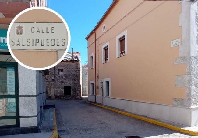 Calle Salsipuedes de Cogeces del Monte