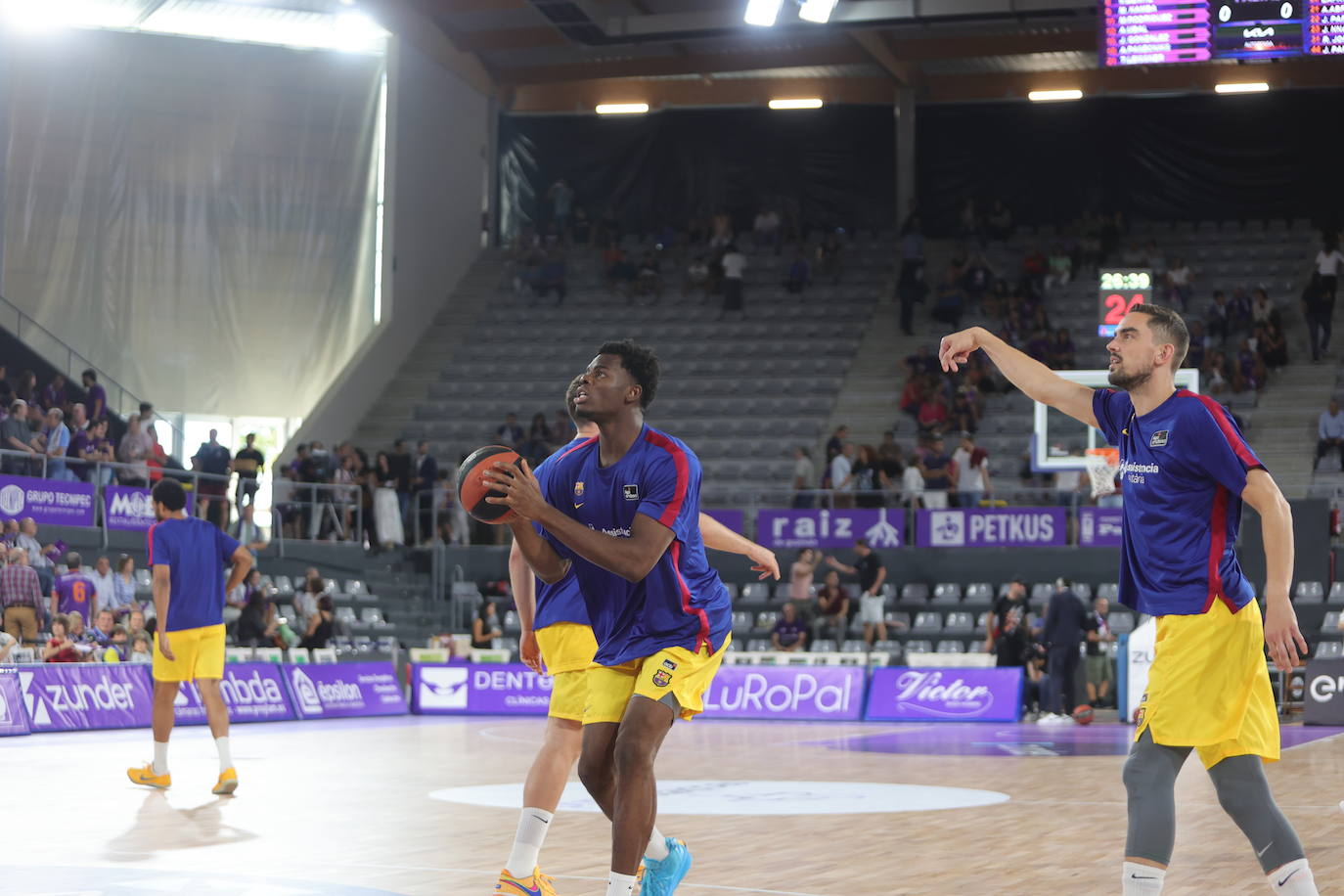 Zunder-Barça para estrenar la ACB en Palencia