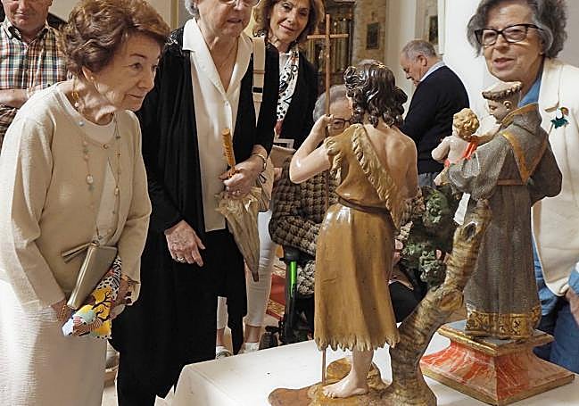 Exhibición de las piezas en Valdecañas.