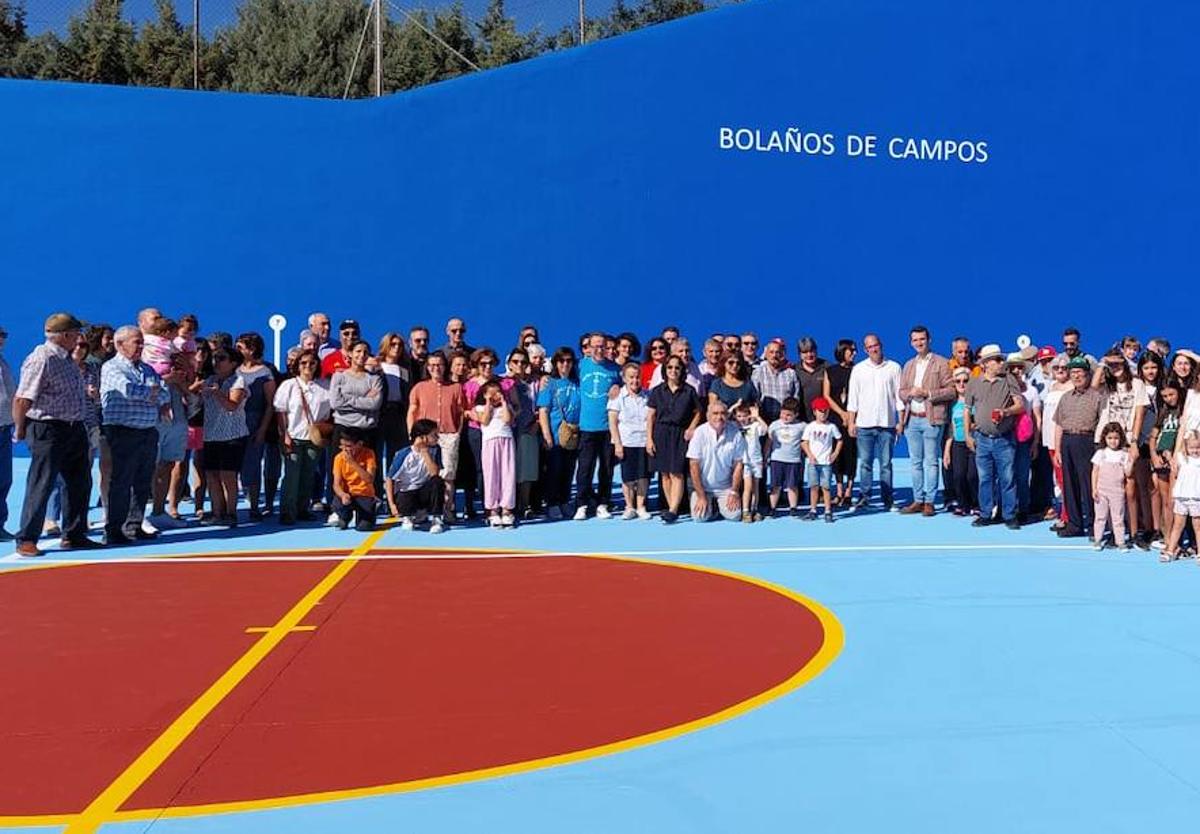 Bolaños de Campos pone en valor el frontón de la localidad tras su restauración