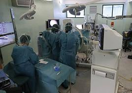 Quirófano del complejo salmantino.