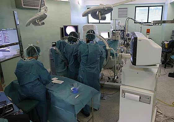 Quirófano del complejo salmantino.