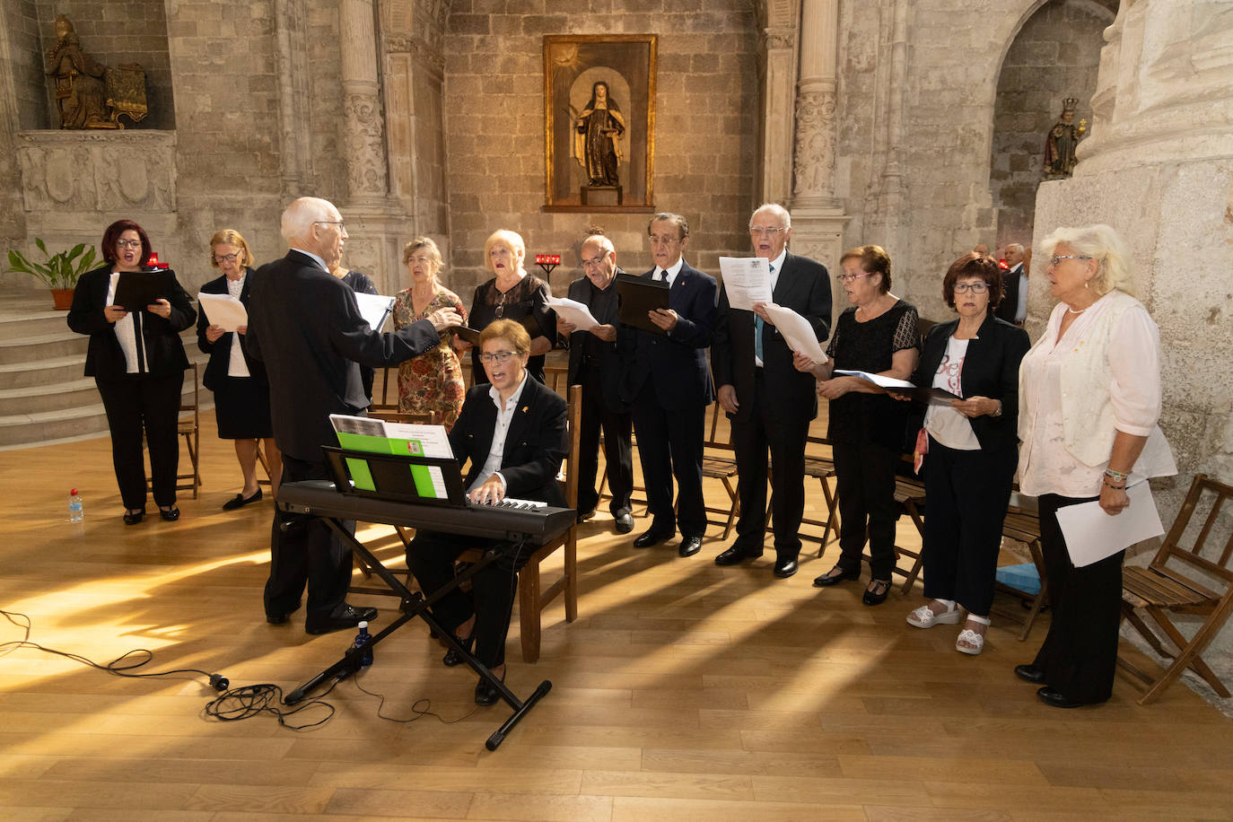 Misa con motivo del día de los Ángeles Custodios en Valladolid