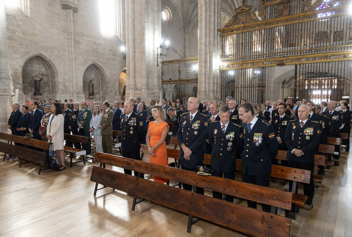 Misa con motivo del día de los Ángeles Custodios en Valladolid