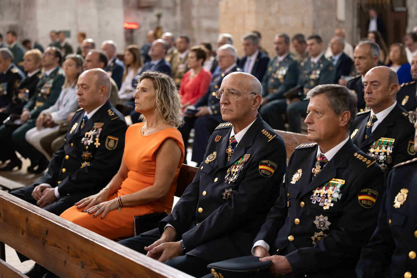 Misa con motivo del día de los Ángeles Custodios en Valladolid