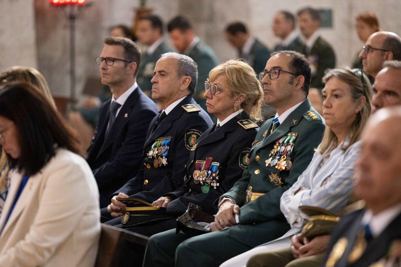 Misa con motivo del día de los Ángeles Custodios en Valladolid