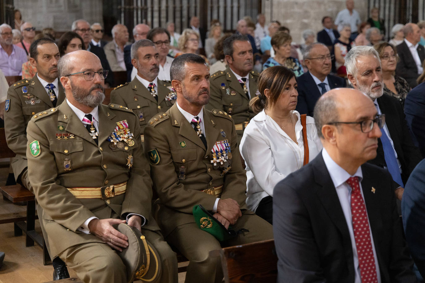 Misa con motivo del día de los Ángeles Custodios en Valladolid