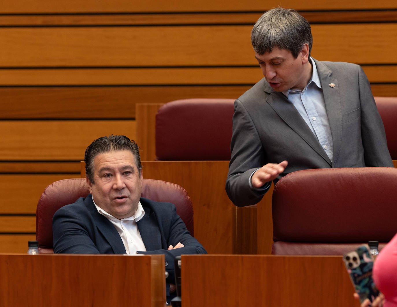 El pleno de las Cortes de Castilla y León, en imágenes