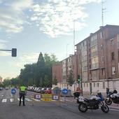 Tres calles de Valladolid permanecerán cortadas hasta el viernes