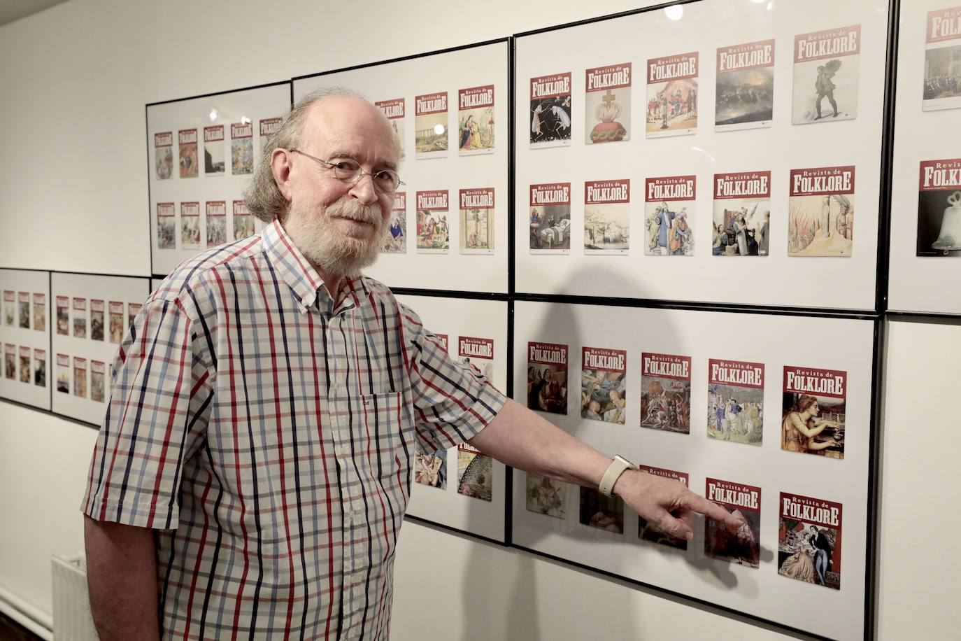 La exposición de la revista &#039;Folklore&#039; en la Casa Revilla de Valladolid