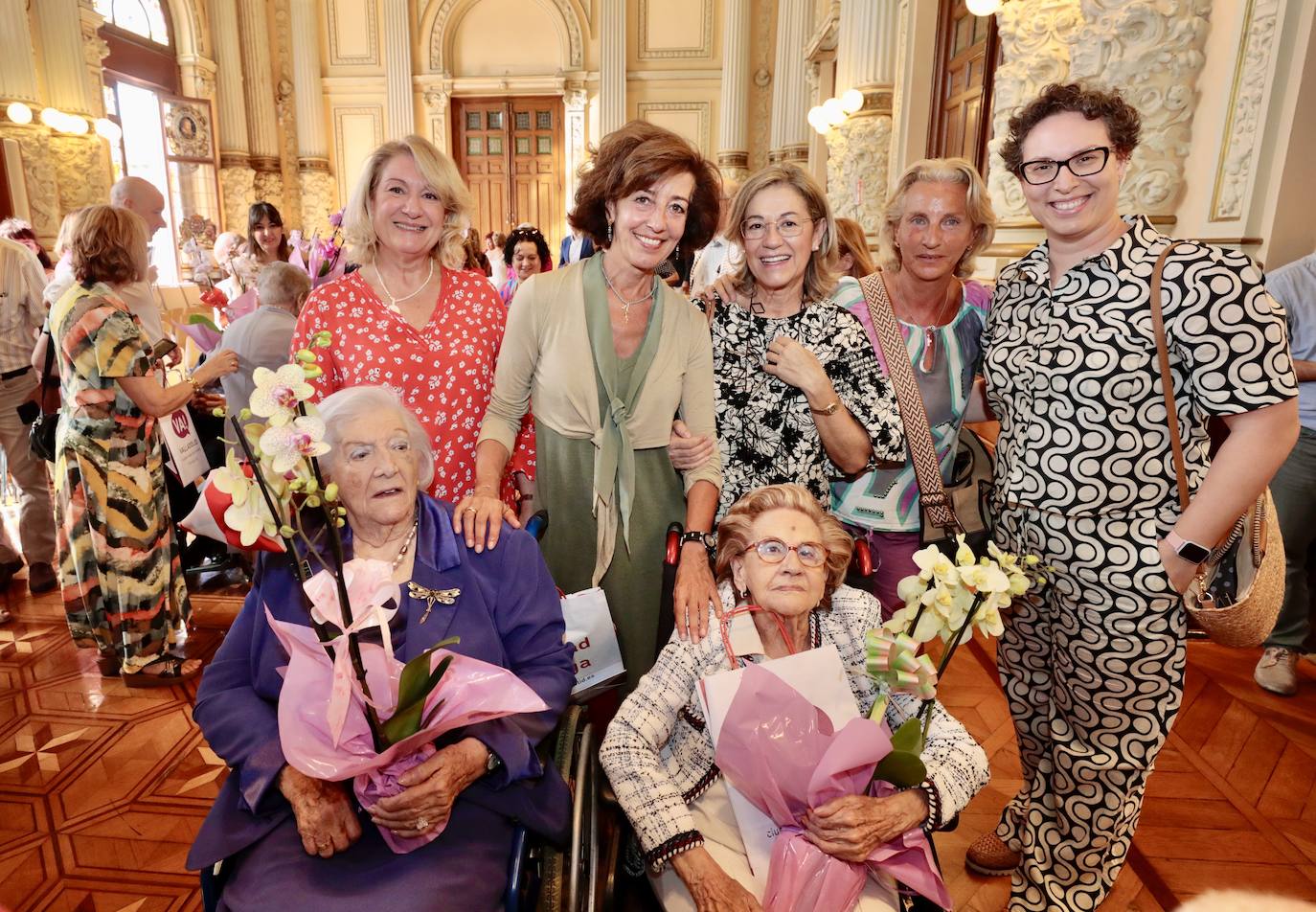 El acto homenaje por el Día de las Personas de Edad celebrado en el Ayuntamiento