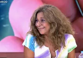 Lolita en el programa, presentado por Ana Rosa Quintana, 'TardeAR'.