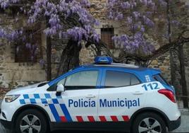 Vehículo de la Policía de Ponferrada.