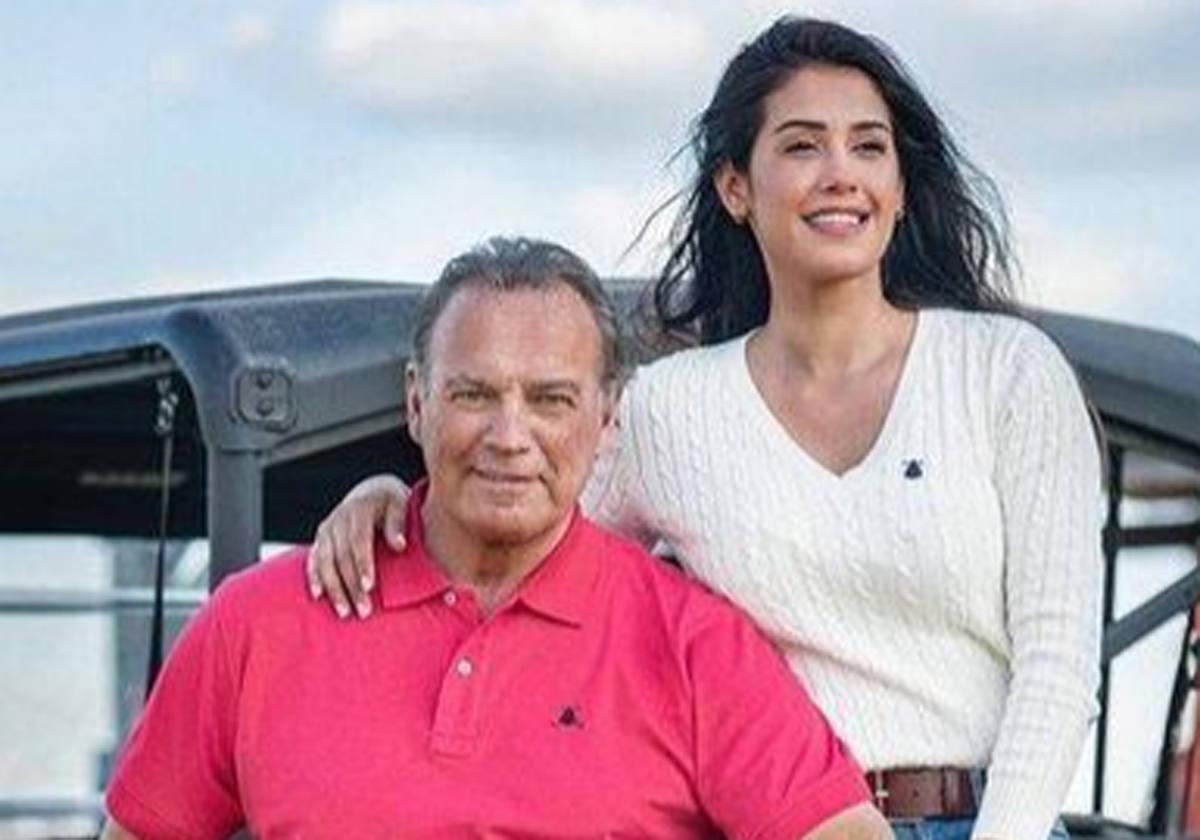 Gabriela Guillén y Bertín Osborne.
