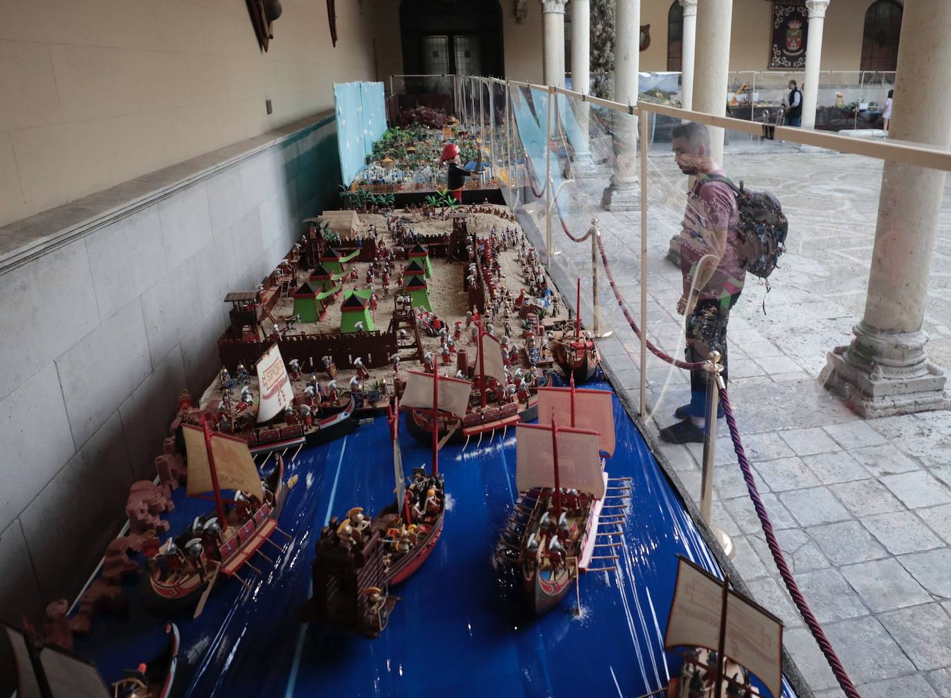 Las imágenes de la exposición de playmobil en el Palacio Real