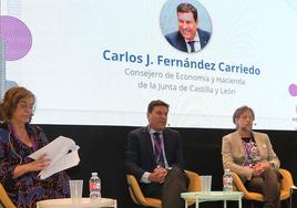 Carriedo interviene en un foro sobre medios de comunicación digitales.