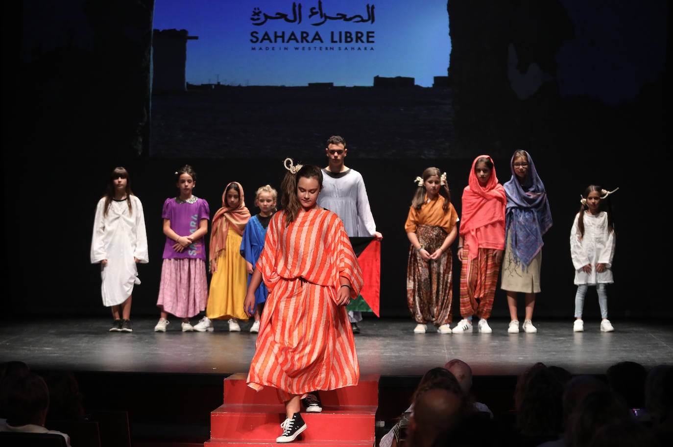 Desfile de moda benéfico a favor del pueblo saharaui