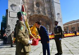 Jura de bandera en la iglesia de San Pablo