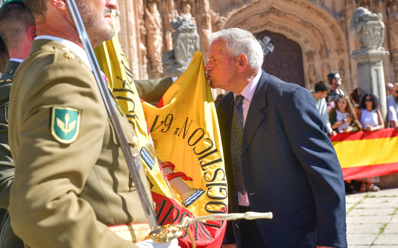 En imágenes, la jura de bandera en Valladolid