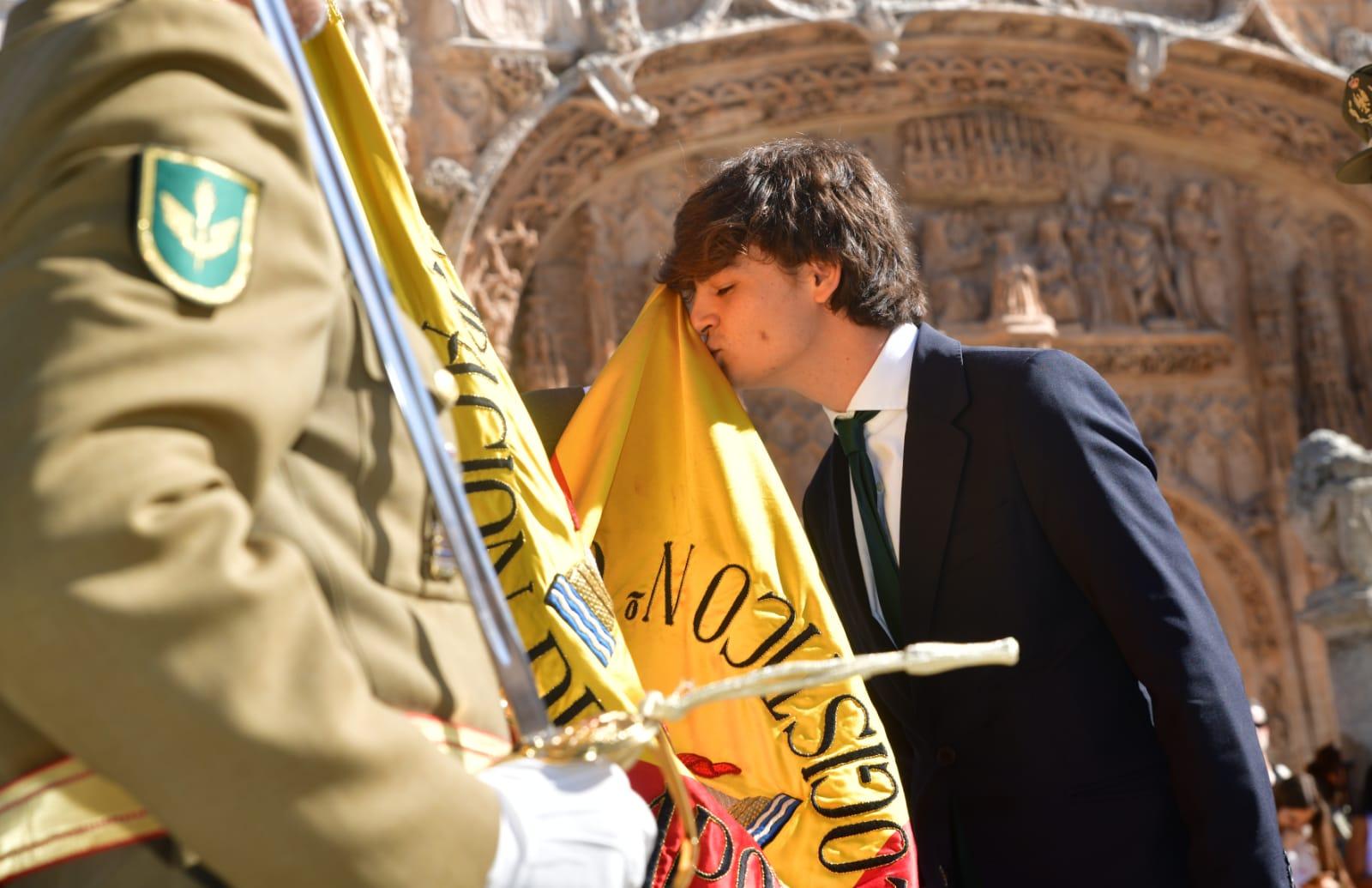 En imágenes, la jura de bandera en Valladolid