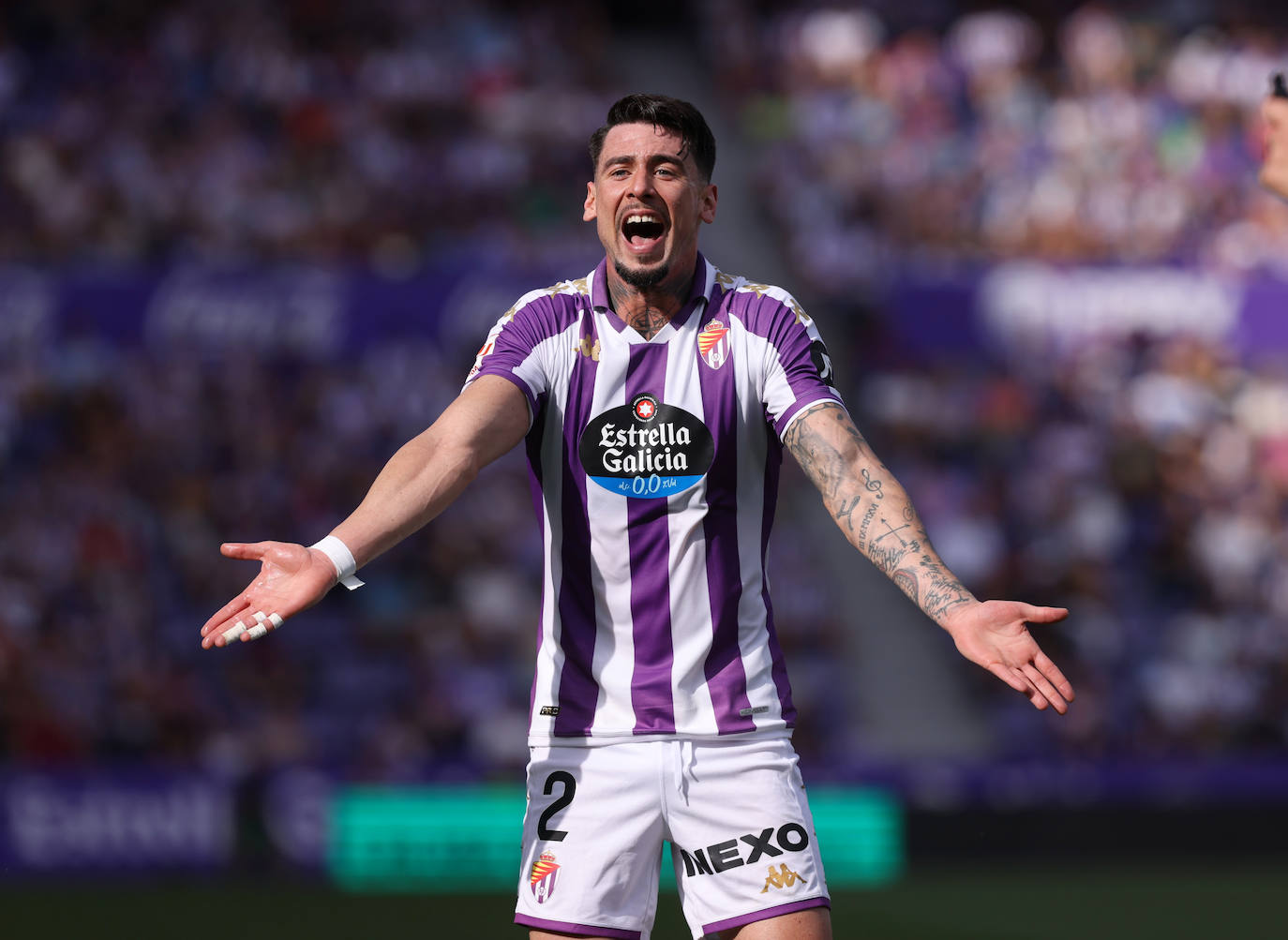 Las imágenes del partido entre el Real Valladolid y el Mirandés en Zorrilla (2/2)