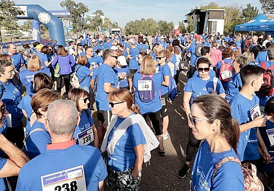 El éxito de participación en la Caminata Popular del Banco de Alimentos, en imágenes