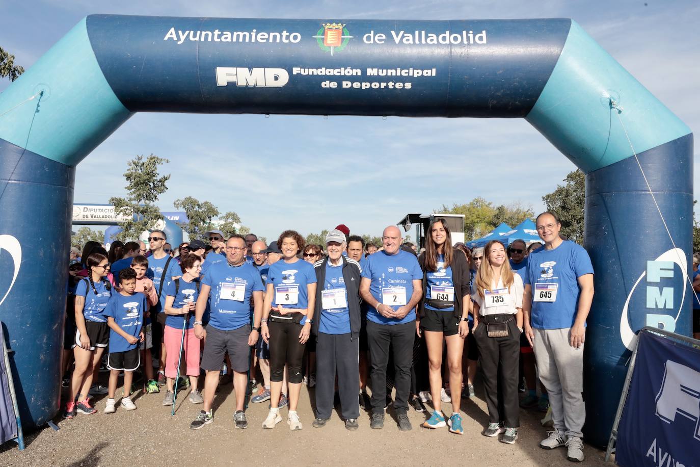 El éxito de participación en la Caminata Popular del Banco de Alimentos, en imágenes