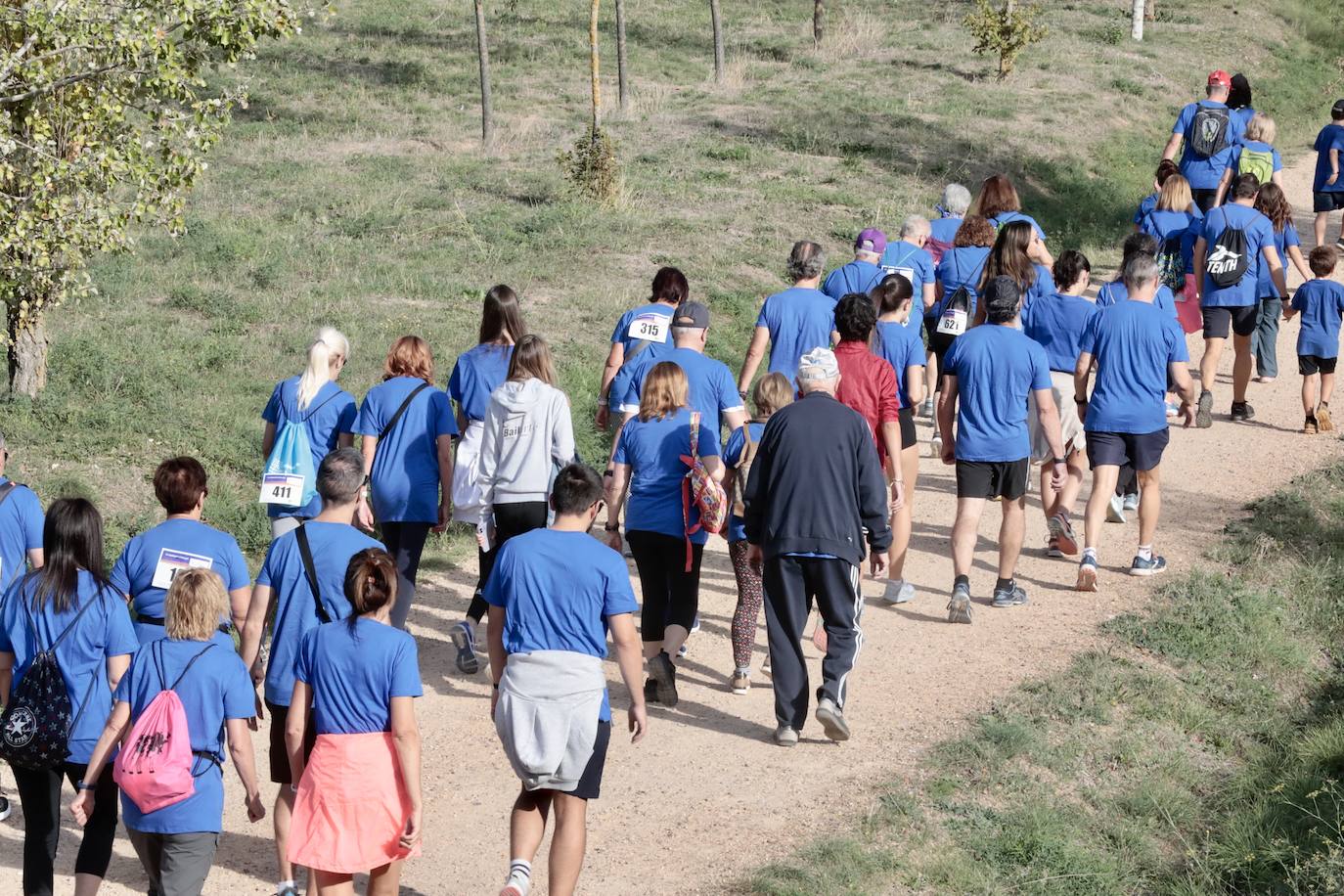 El éxito de participación en la Caminata Popular del Banco de Alimentos, en imágenes