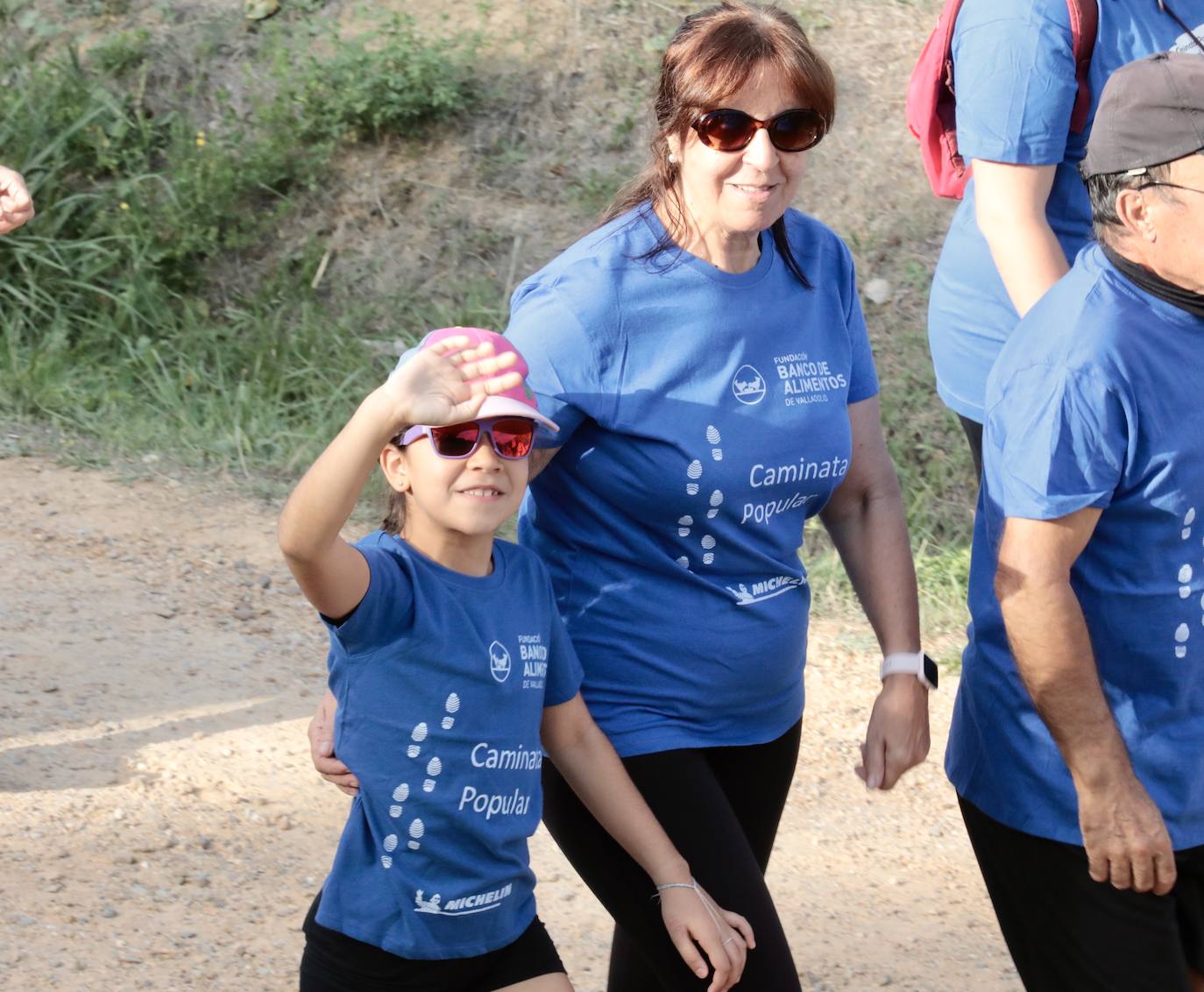 El éxito de participación en la Caminata Popular del Banco de Alimentos, en imágenes