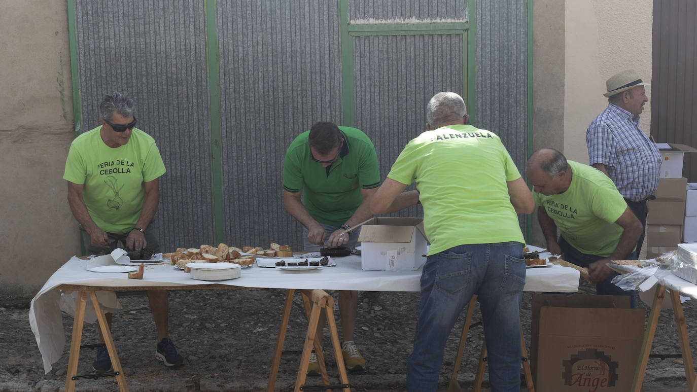 Palenzuela presume de su cebolla horcal