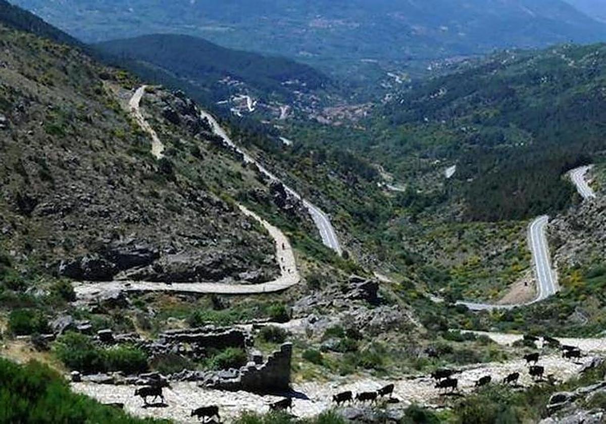 Imagen de archivo del lugar más frío de España este domingo.