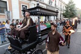 El homenaje al príncipe irlandés Red Hugh O'Donnell, en imágenes