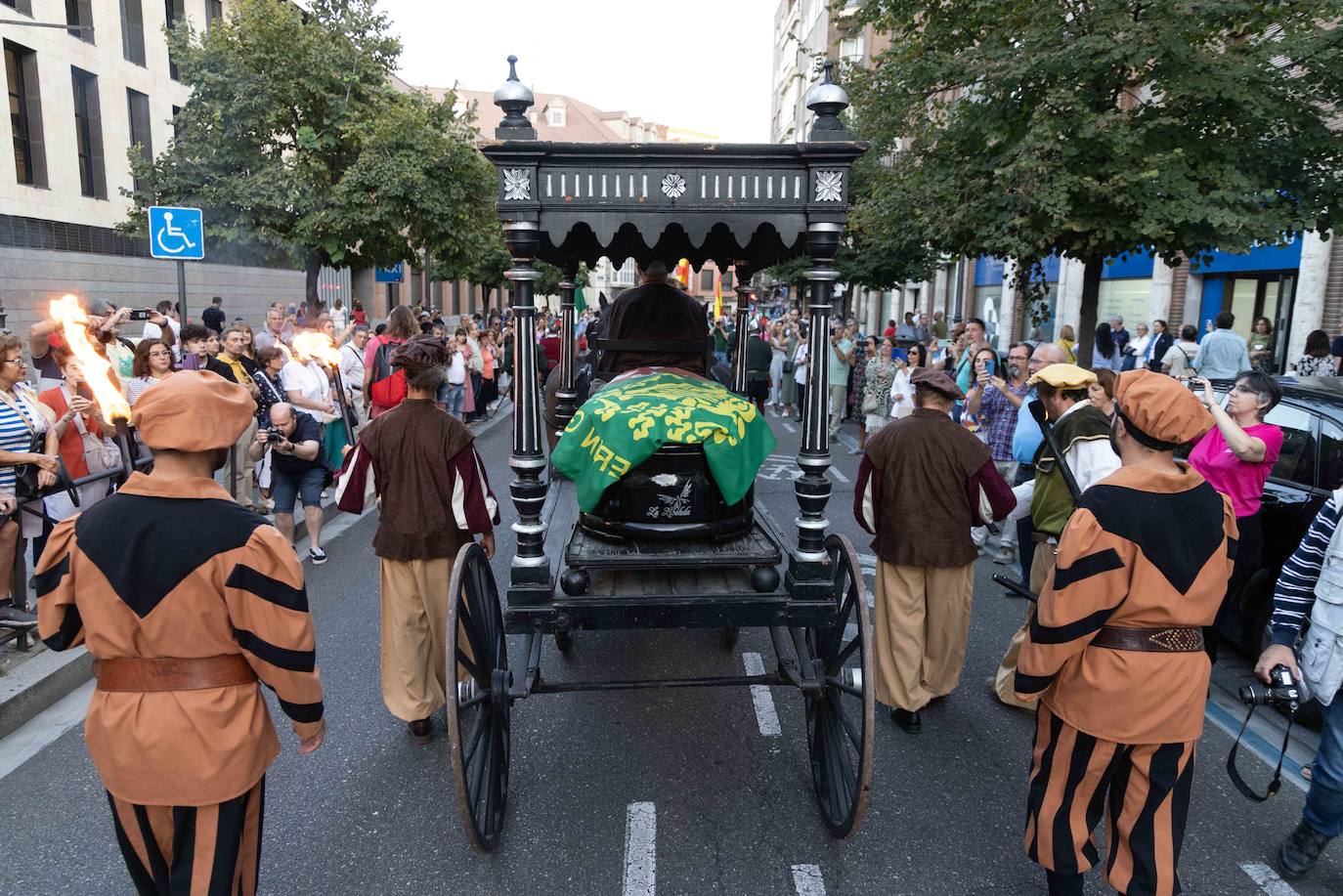 El homenaje al príncipe irlandés Red Hugh O&#039;Donnell, en imágenes