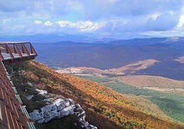 Panorámica desde el mirador de Valcabado.