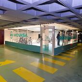 Nueva estación de aparcamiento de bicicletas en el parking de la Plaza Mayor