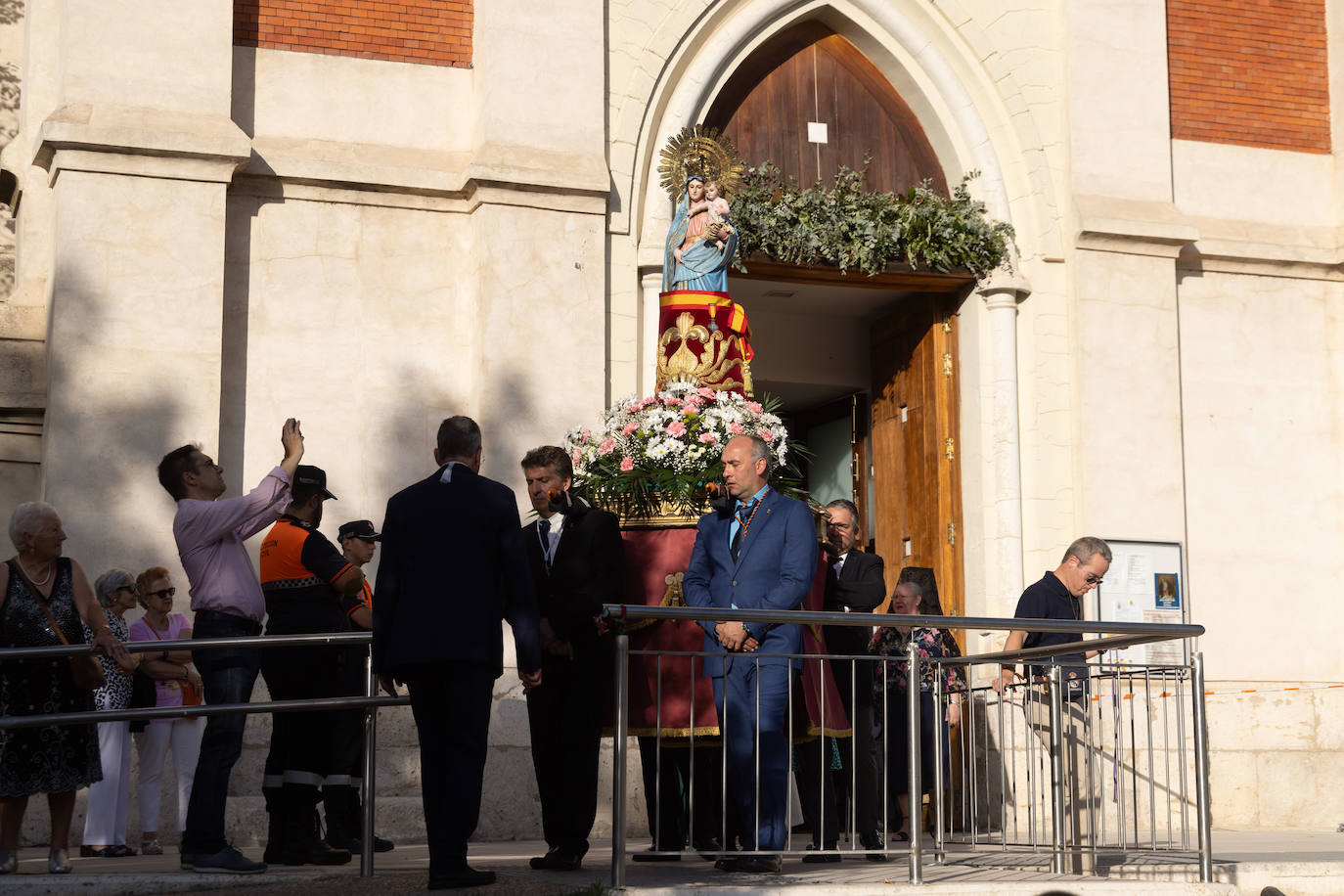 Las imágenes de la procesión de la patrona de Pilarica