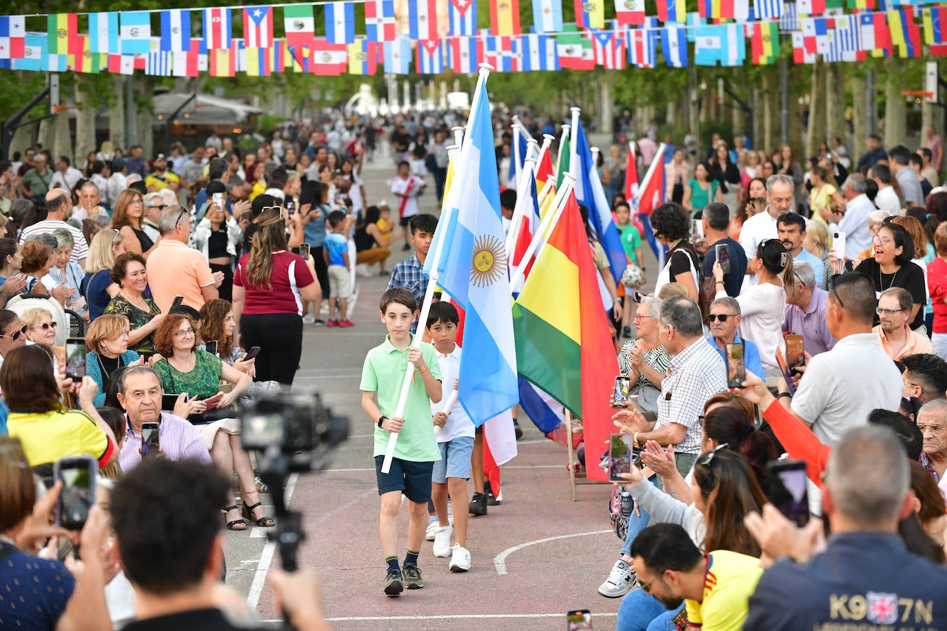 Las imágenes de las celebraciones del día de la Hispanidad