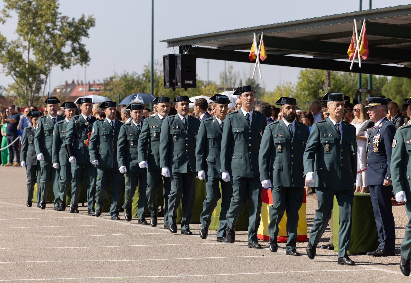 La celebración institucional del Día del Pilar en Valladolid
