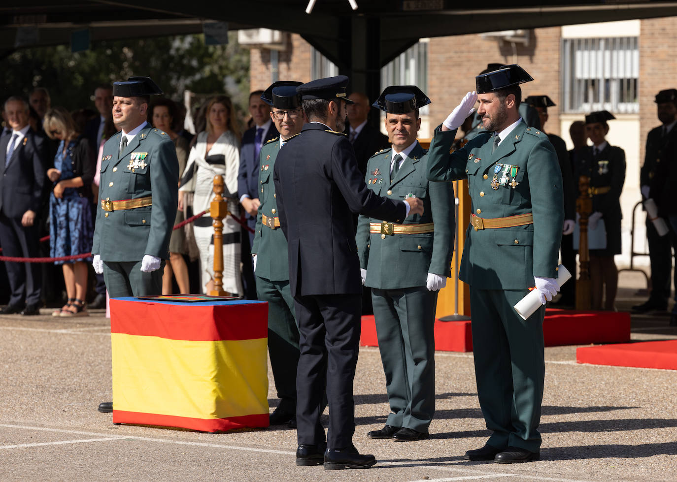 La celebración institucional del Día del Pilar en Valladolid