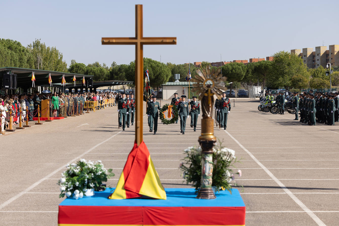 La celebración institucional del Día del Pilar en Valladolid