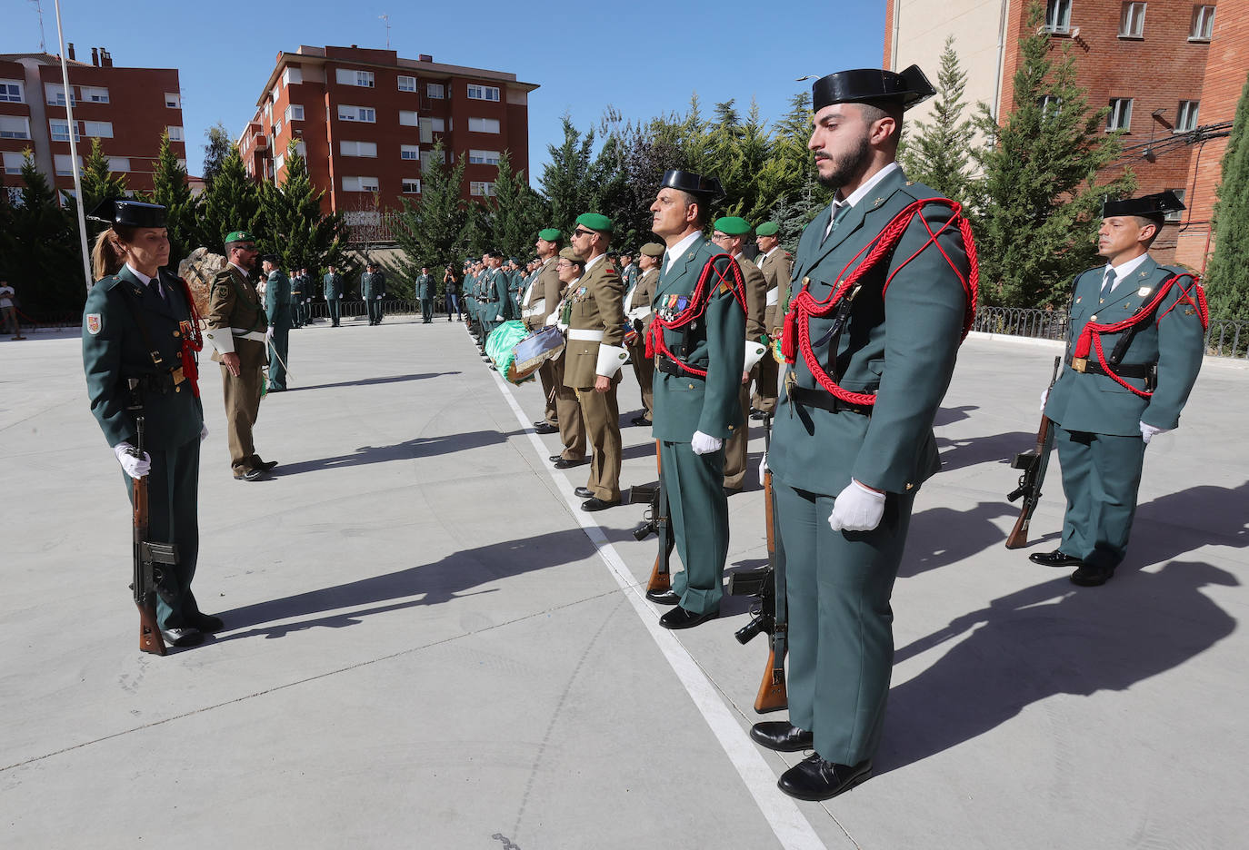 Fiesta de la Guardia Civil en Palencia