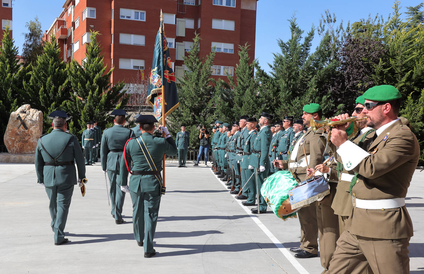 Fiesta de la Guardia Civil en Palencia